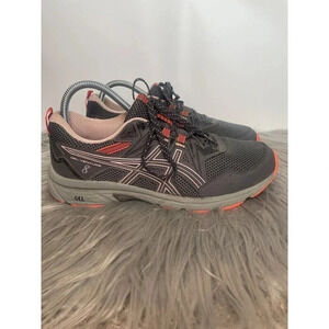 Asics Gel Venture 8 Trail Womens Running Shoes Size 9.5 US Gray